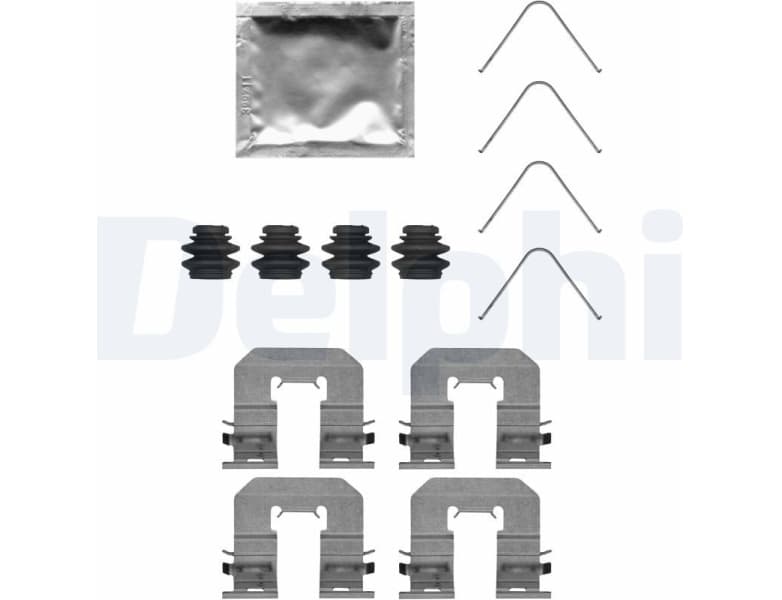 Accessory Kit, disc brake pad LX0716