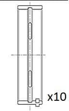 Crankshaft Bearing BM1025-STD