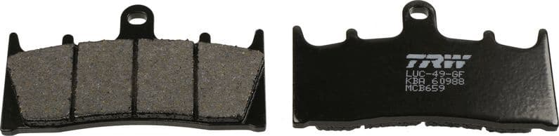 Brake Pad Set, disc brake Organic Allround MCB659
