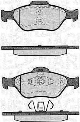 Brake Pad Set, disc brake 363916060252