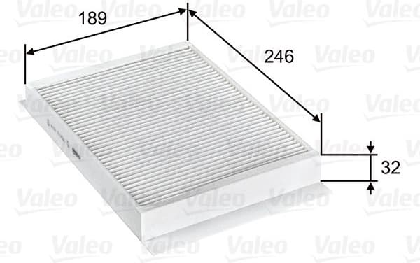 Filter, cabin air VALEO ESSENTIAL 715751 - image 3