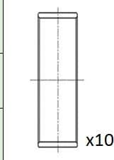 Connecting Rod Bearing BB2073-STD