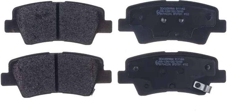 Brake Pad Set, disc brake B111466