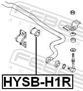 Mounting, stabiliser bar HYSB-H1R - image 2
