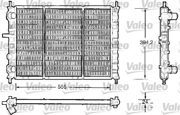 Radiator, engine cooling 732504 - image 2