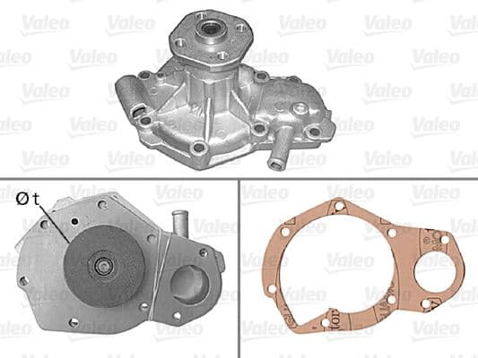 Water Pump, engine cooling 506074 - image 2