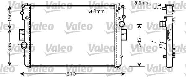 Radiator, engine cooling 734448 - image 2