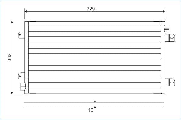 Condenser, air conditioning 817689 - image 2