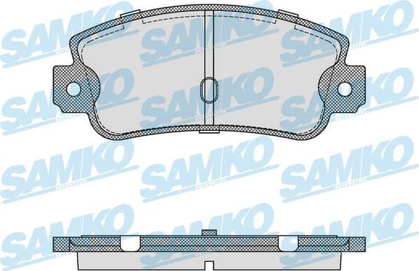 Brake Pad Set, disc brake 5SP106
