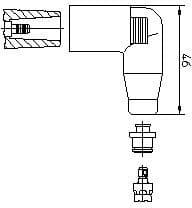 Plug, coil 13552A1