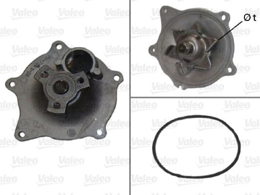 Water Pump, engine cooling 506454 - image 2