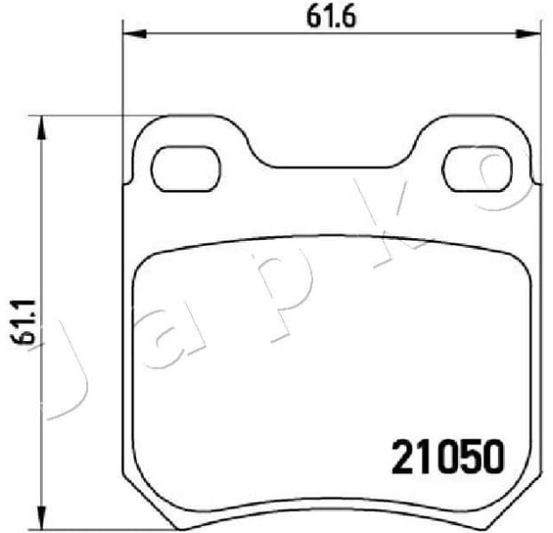Brake Pad Set, disc brake 510404 - image 2