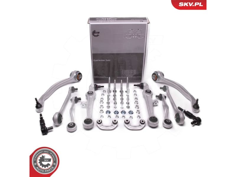 Control/Trailing Arm Kit, wheel suspension 04SKV910