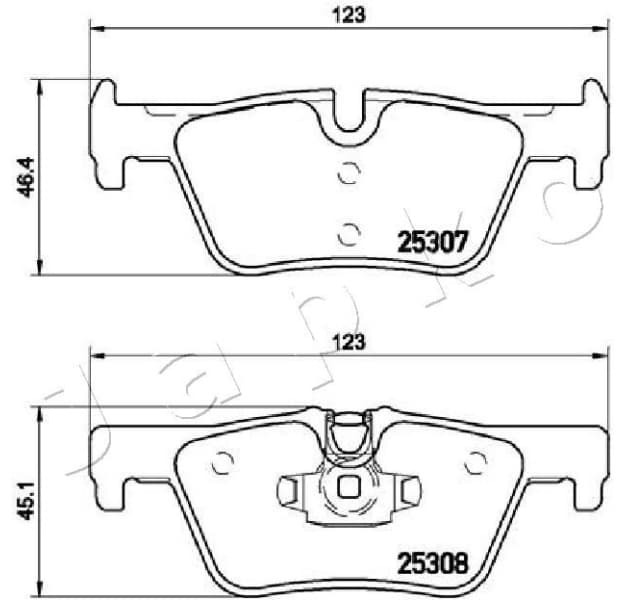 Brake Pad Set, disc brake 510102 - image 2