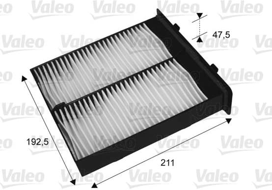 Filter, cabin air VALEO ESSENTIAL 715652 - image 2