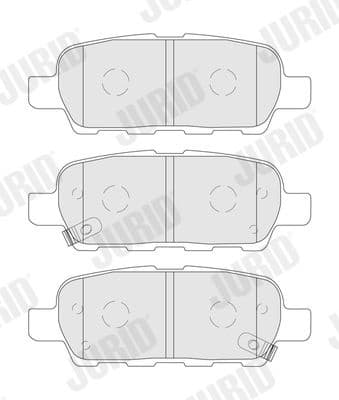 Brake Pad Set, disc brake 573890J - image 2