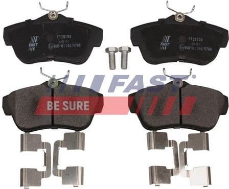 Brake Pad Set, disc brake FT29154 - image 2