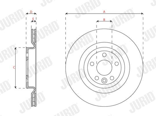 Brake Disc COAT+ 563639JC - image 2