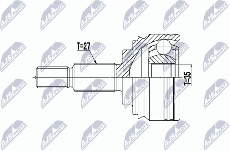 Joint Kit, drive shaft NPZ-RE-058