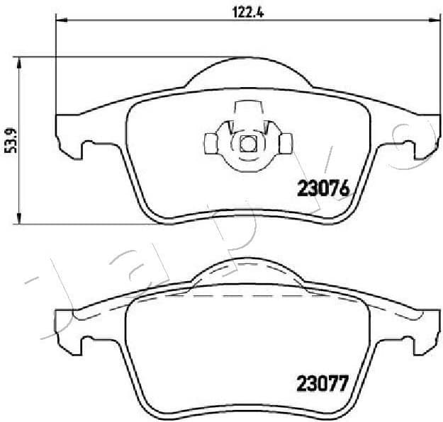 Brake Pad Set, disc brake 510317 - image 2
