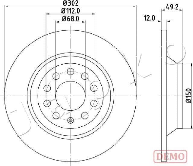 Brake Disc 610915C