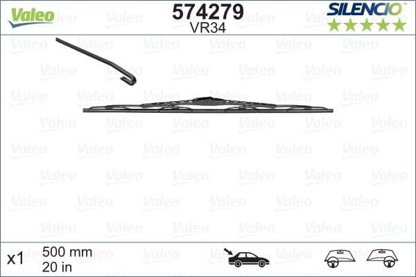 Wiper Blade SILENCIO REAR 574279 - image 4