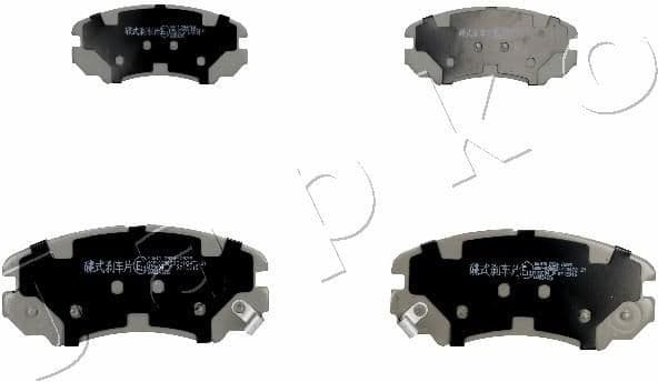 Brake Pad Set, disc brake 50H10