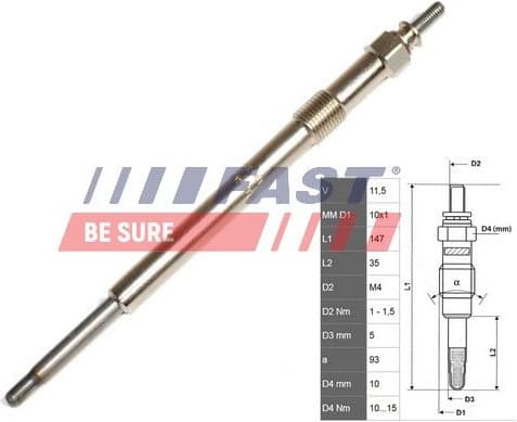 Glow Plug FT82736