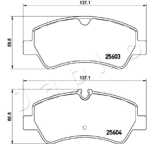 Brake Pad Set, disc brake 510307 - image 2