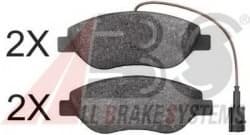 Brake Pad Set, disc brake 37818