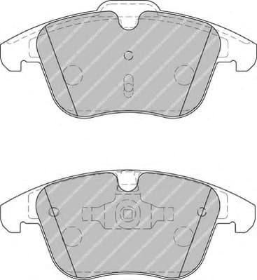 Brake pads front, Top Quality FDB1897