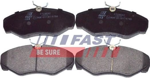 Brake Pad Set, disc brake FT29542