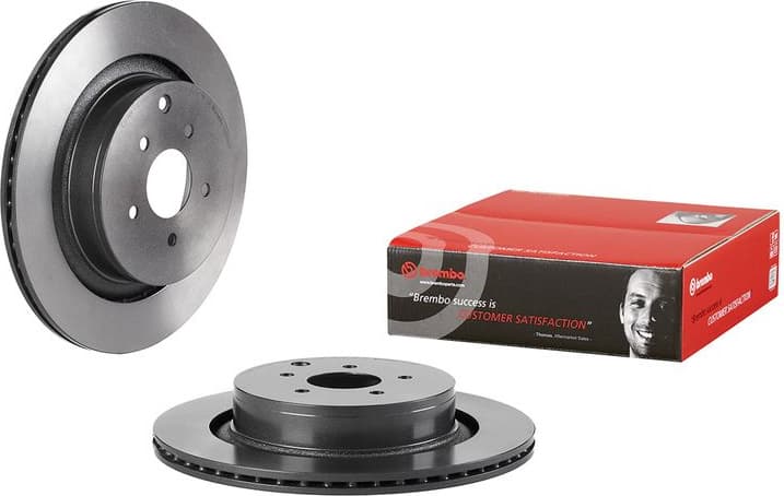 Brake disc, 1pcs REAR, Top Quality 09.E528.11 - image 2