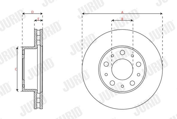 Brake Disc COAT+ 563716JC - image 2