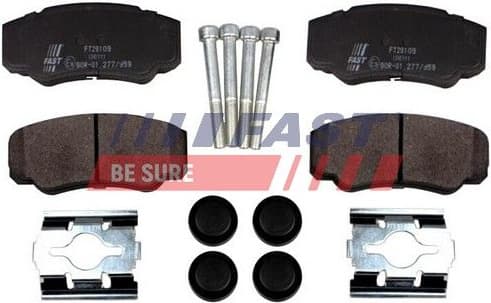 Brake Pad Set, disc brake FT29109 - image 2