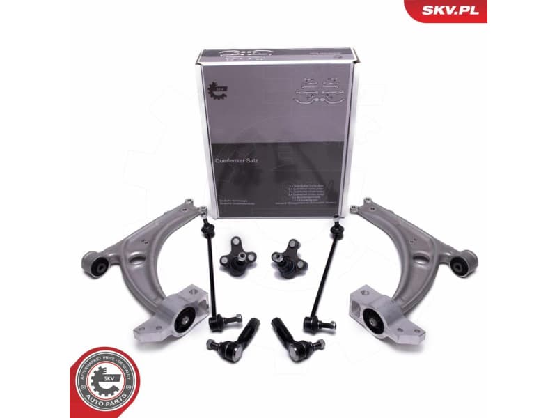 Control/Trailing Arm Kit, wheel suspension 04SKV680