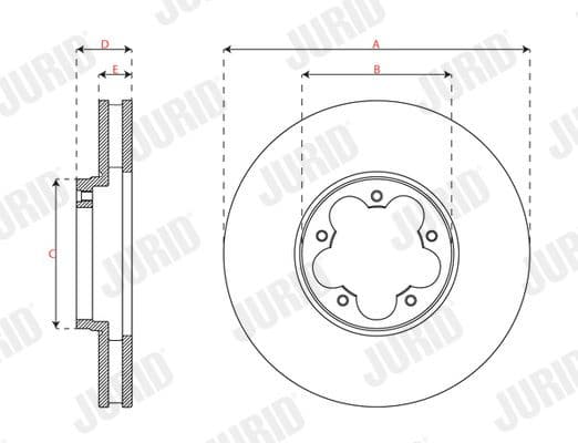 Brake Disc COAT+ 563701JC - image 2