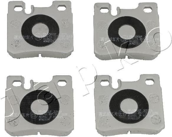 Brake Pad Set, disc brake 510502