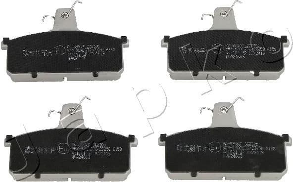 Brake Pad Set, disc brake 50899