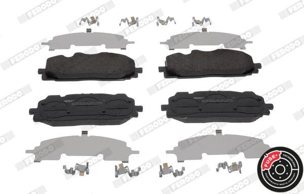 Brake pads front, Top Quality FDB4967 - image 2