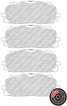 Brake pads front, Top Quality FDB4967 - image 4