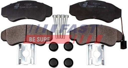 Brake Pad Set, disc brake FT29108 - image 2