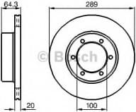 Brake Disc 0986478453