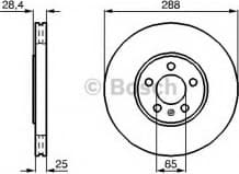 Brake Disc 0986478619