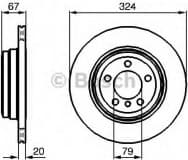 Brake Disc 0986479004