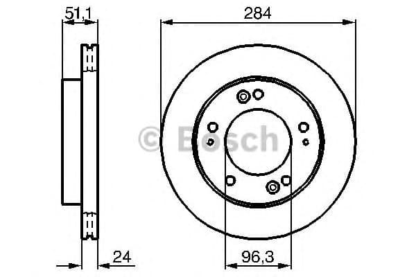Brake Disc 0986479020