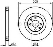 Brake Disc 0986479024