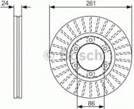 Brake Disc 0986479053