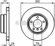 Brake Disc 0986479055