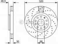 Brake Disc 0986479258